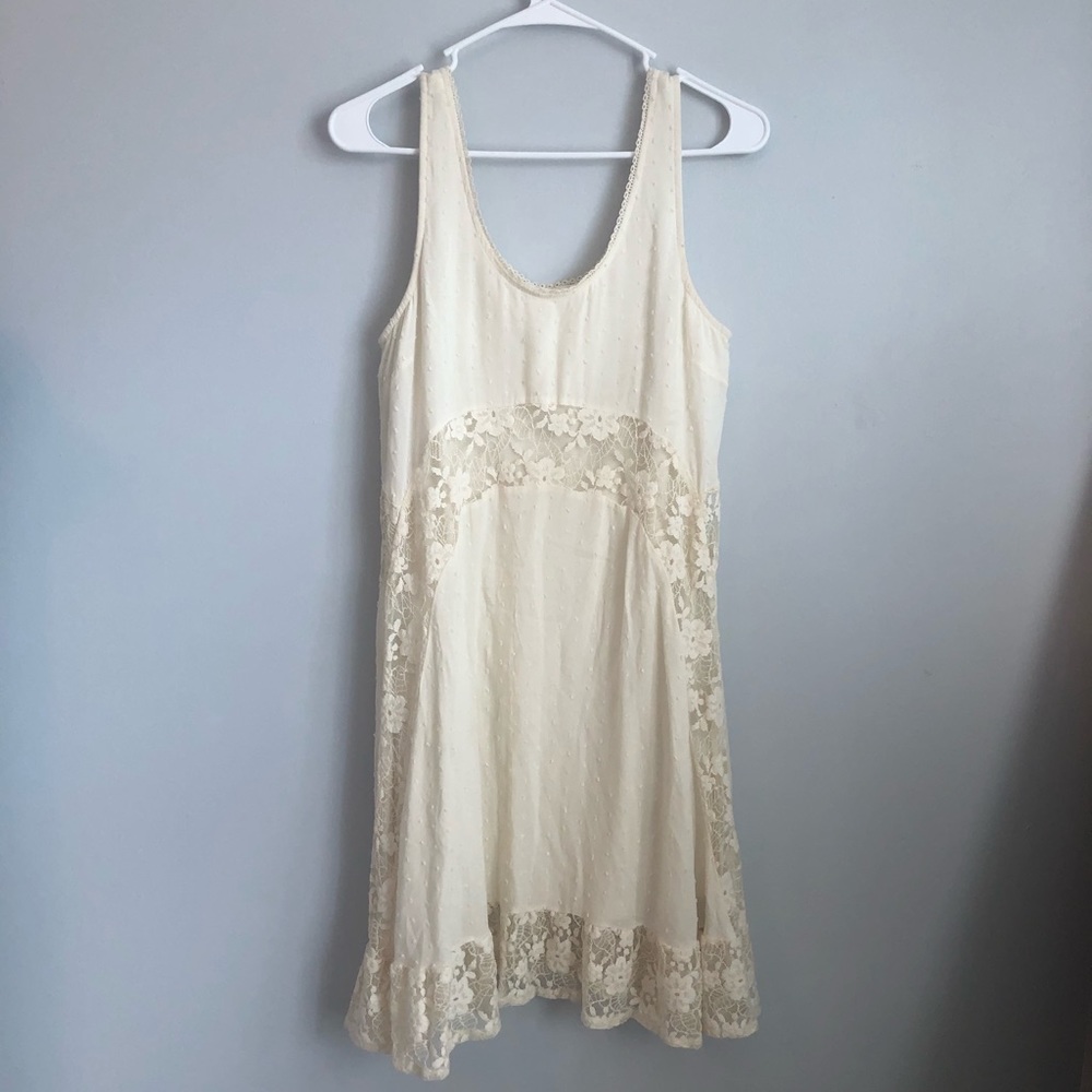 Taylor and Sage white lace dress